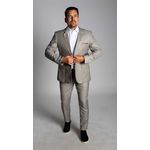 Costume Caqui Slim em Poliviscose - Coleção Tropical Premium King Ternos