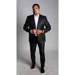 Costume Charcoal Slim em Poliviscose - Coleção Tropical Premium King Ternos