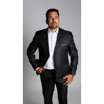 Costume Charcoal Slim em Poliviscose - Coleção Tropical Premium King Ternos