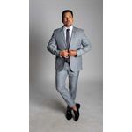 Costume Crômio Slim em Poliviscose - Coleção Tropical Premium King Ternos