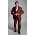 Costume Terracota Slim em Poliviscose - Coleção Tropical Premium King Ternos