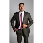 Costume Verde Musgo Slim em Poliviscose - Coleção Tropical Premium King Ternos