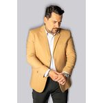 Blazer Veneza Mostarda Slim em Linho- King Ternos