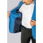 Blazer Veneza Azul Royal Slim em Linho - King Ternos