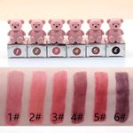Lip gloss matte chaveiro de ursinho