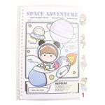 Caderno Fichário Space Adventure B5