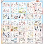 Adesivos Garotas kawaii