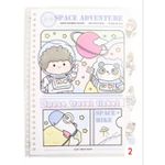 Caderno Fichário Space Adventure B5