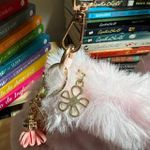 Bolsa de coração de pelúcia 