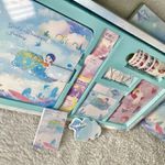 Conjunto papelaria galaxy into a dream 