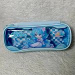 Estojo transparente garota kawaii