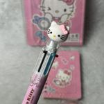 Conjunto de papelaria hello kitty holográfico 