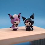 Mini figure kuromi e my melody