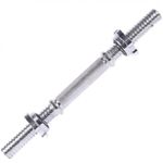 Par Barras Reta 40cm Cromada e 2 Porcas Estrela - 28mm Diâmetro Copia