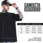 Camiseta Oversized Masculina Street Academia Algodão 01