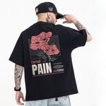 Camiseta Oversized Masculina Street Academia Algodão 04