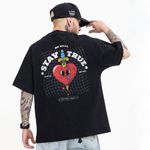 Camiseta Oversized Masculina Street Academia Algodão 05