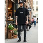 Camiseta Oversized Masculina Street Academia Algodão 06