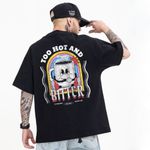 Camiseta Oversized Masculina Street Academia Algodão 06