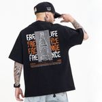 Camiseta Oversized Masculina Street Academia Algodão 07