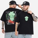 Camiseta Oversized Masculina Street Academia Algodão 08