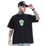 Camiseta Oversized Masculina Street Academia Algodão 08