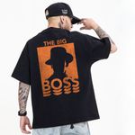Camiseta Oversized Masculina Street Academia Algodão 011
