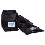 Par Caneleira Tornozeleira 3 Kg Lona Ajuste Profissional