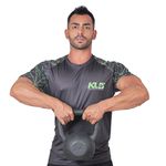 Kettlebell Pintado 24 Kg Crossfit Treinamento Funcional Musculação 