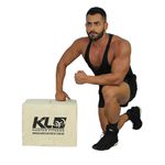 Kit 2 Caixas De Salto/Plyo Box Crossfit 70x50x60 e 50x45x35