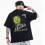 Camiseta Oversized Masculina Street Academia Algodão 010