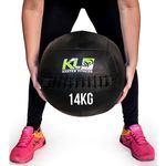 Wall Ball Couro Crossfit Funcional Medicine Ball 14 Kg 30 Lb