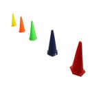Kit 10 Cones Lisos 50 Cm Para treino Funcional de Agilidade e Coordenação 