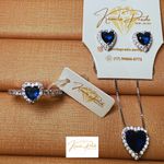 Conjunto Coração Safira