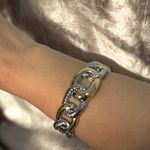 Pulseira DUO - Banhado em Ródio Branco e Ouro 18k
