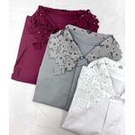 CAMISA CROPPED FLORA BRANCA 