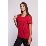 Blusa Respira Lisa Vermelho