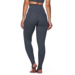 Calça Legging Fitness Cintura Alta com Pezinho Cinza