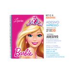 Adesivo Caderno Barbie