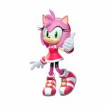 Adesivo Parede Decorativo Sonic - Personagem Amy Rose