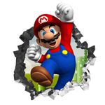 Adesivo Parede Super Mario Bros