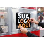  Adesivo Personalizado - 10cmx10cm - 50 unidades