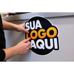  Adesivo Personalizado - 10cmx10cm - 50 unidades