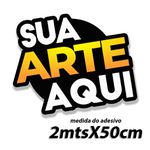 Adesivo com sua Arte Sob Medida 