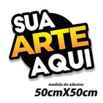  Adesivo com sua Arte 50cmx50cm 