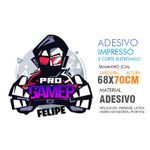 Adesivo parede Gamer personalizado pro game