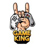 Adesivo parede Gamer king