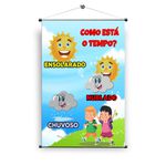 Banner Pedagógico Como está o tempo?
