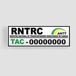 Adesivo Antt Rntrc 2unid