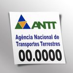 Adesivo Antt Numero de Registro